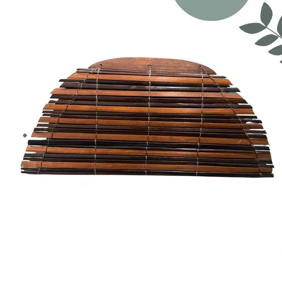 Vintage Wooden Slat Handbag | Boho Resort Statement Purse - Picture 4 of 10